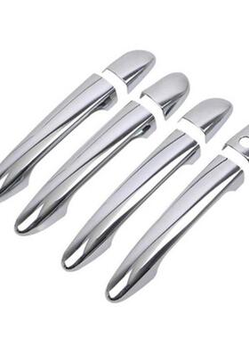 用于12-适2纹903122款马自达CX5拉手碳-纤门外把手盖亮黑色配件