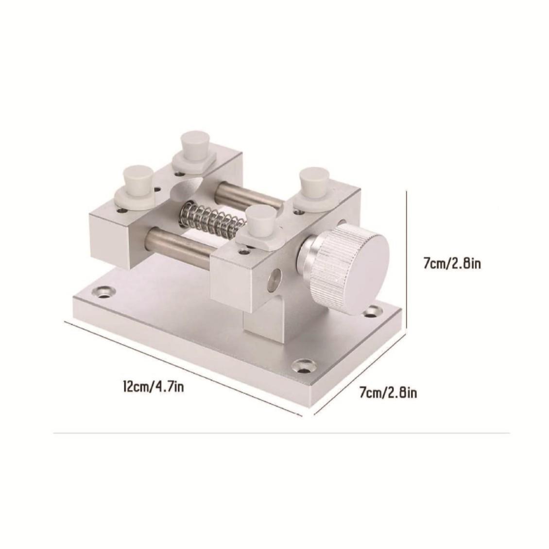 修工具制金属夹座修铝表座机芯台421手表表固定座大夹座
