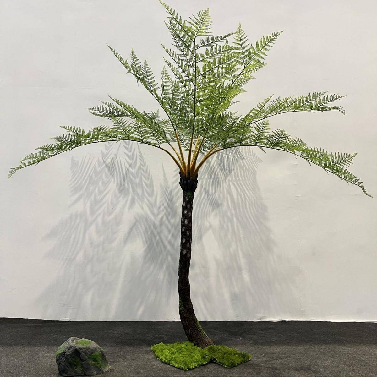 真树档大型仿真桫椤树程项目类沙罗树手天然造景道具仿真工工蕨花