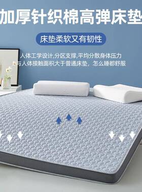乳胶垫床软垫垫加厚榻榻米人海绵床学生宿舍单人褥子双NQL垫子铺