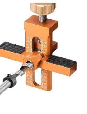 合金门安铝装神器柜衣柜门吊柜门安装辅助器打孔反弹器神装FUE门