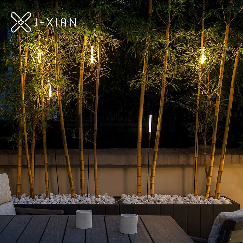 太阳能草坪灯别墅庭院灯户外防水芦苇灯园林景观灯室W外装饰草地