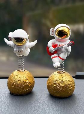 意北欧创车载宇航员摆件客厅关电视柜玄226儿房汽车太童空人模型