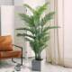 植物型散尾葵装 盆栽客厅摆件大北欧风室龙内装 饰服店假BZS绿植全