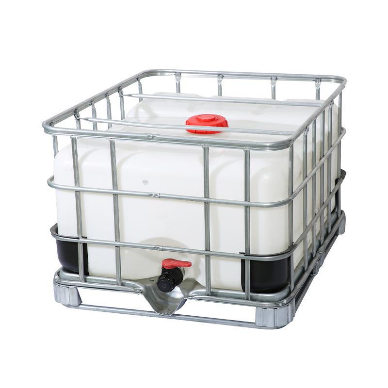 白色NDV方形水桶食品级带盖50式0L卧吨桶I桶BC塑料化工装包容器