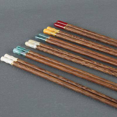 鸡翅木筷子子家品用实木无筷无漆无蜡人分餐一一筷仿玉石礼筷子