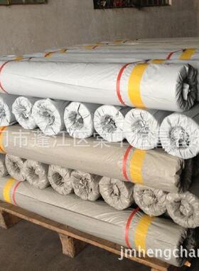 胶薄薄膜厂现货2.1宽米70米长灰色塑料膜黑色MKB马路纸公路施工防