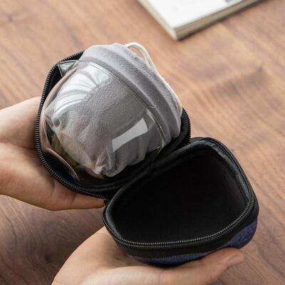 旅式行茶具套装户便捷杯泡茶器酒店办公外快客家用91107车载茶具