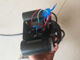 1800w双值电容开关总成 苏州黑猫清洗机BCCQL1110A九久电机DL8052