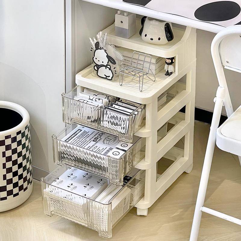 桌下纳柜抽屉式可移动推车收纳置物架学07777891宿生舍收文具书桌