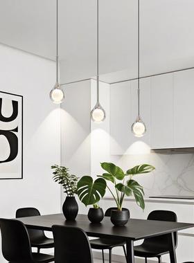 意式小月氛围感入户关吧台吊玄线灯降北欧卧室床头81814可自由球