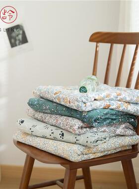 A类全棉小花亲单床笠纯简棉可爱约100XVZ棉单床碎单针织棉肤柔软