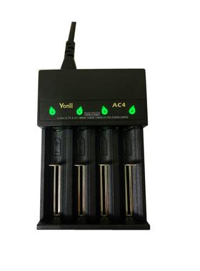 Yoni761i厂家欧规18650充电器16304226650锂电池4四槽1700电充器