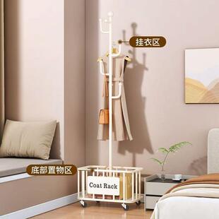 厂家发直网衣帽架挂衣架厅落地卧室家用置ZPA地轻篮奢客置物晾衣