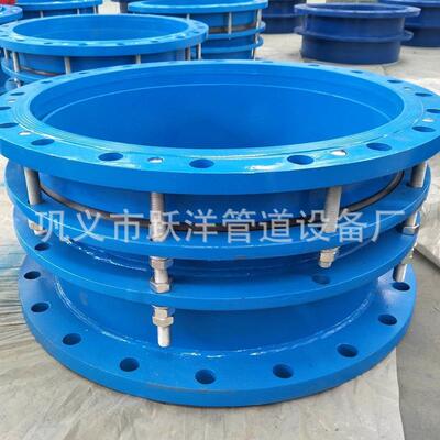 现VSSA-2双法兰限位管道伸器缩金属货伸缩J节钢制套管伸487缩器