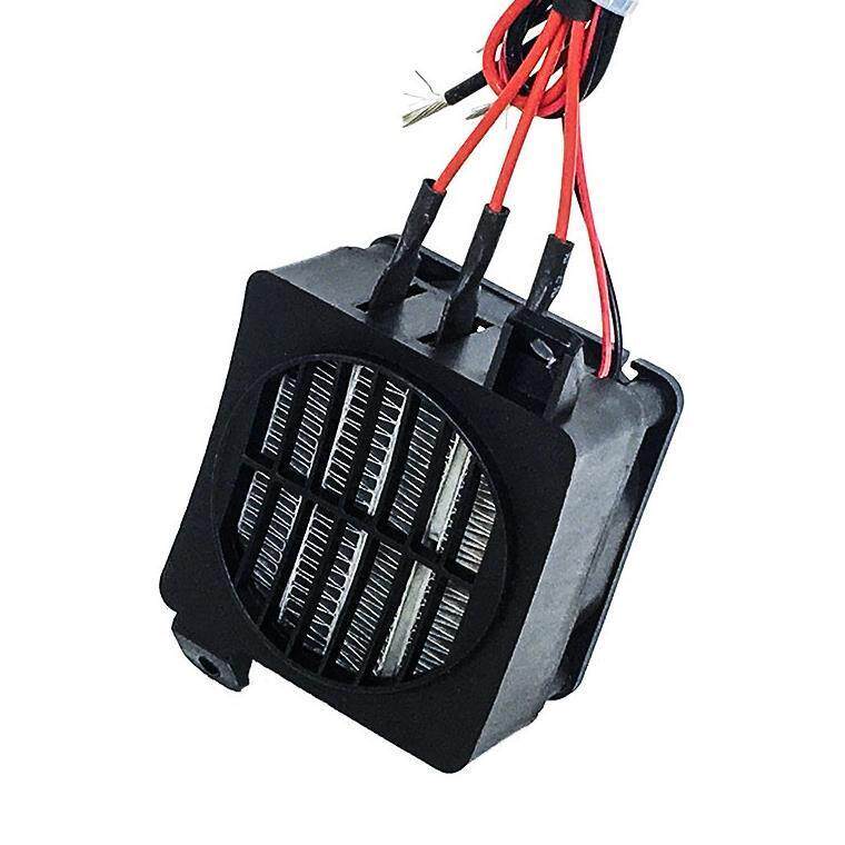 发热片空气电加热器陶瓷60*60可定制孵化恒温PTC低压12V24V带风扇