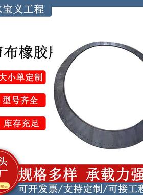 帘布橡止BKM胶板发隧道地铁盾构帘布帘密封橡胶板始洞门环缝水橡