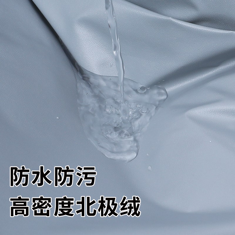 电动车挡风被冬季分体式加绒v加厚电瓶踏板摩托防风冬款9号PU小牛