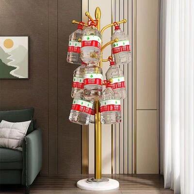 挂挂衣架落大地立式用卧室家KM891内理石轻奢衣帽架简易收纳晾衣