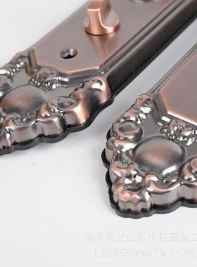 锈盗钢防盗不门拉手欧式款，简欧左可调单68895右双活可调防门把