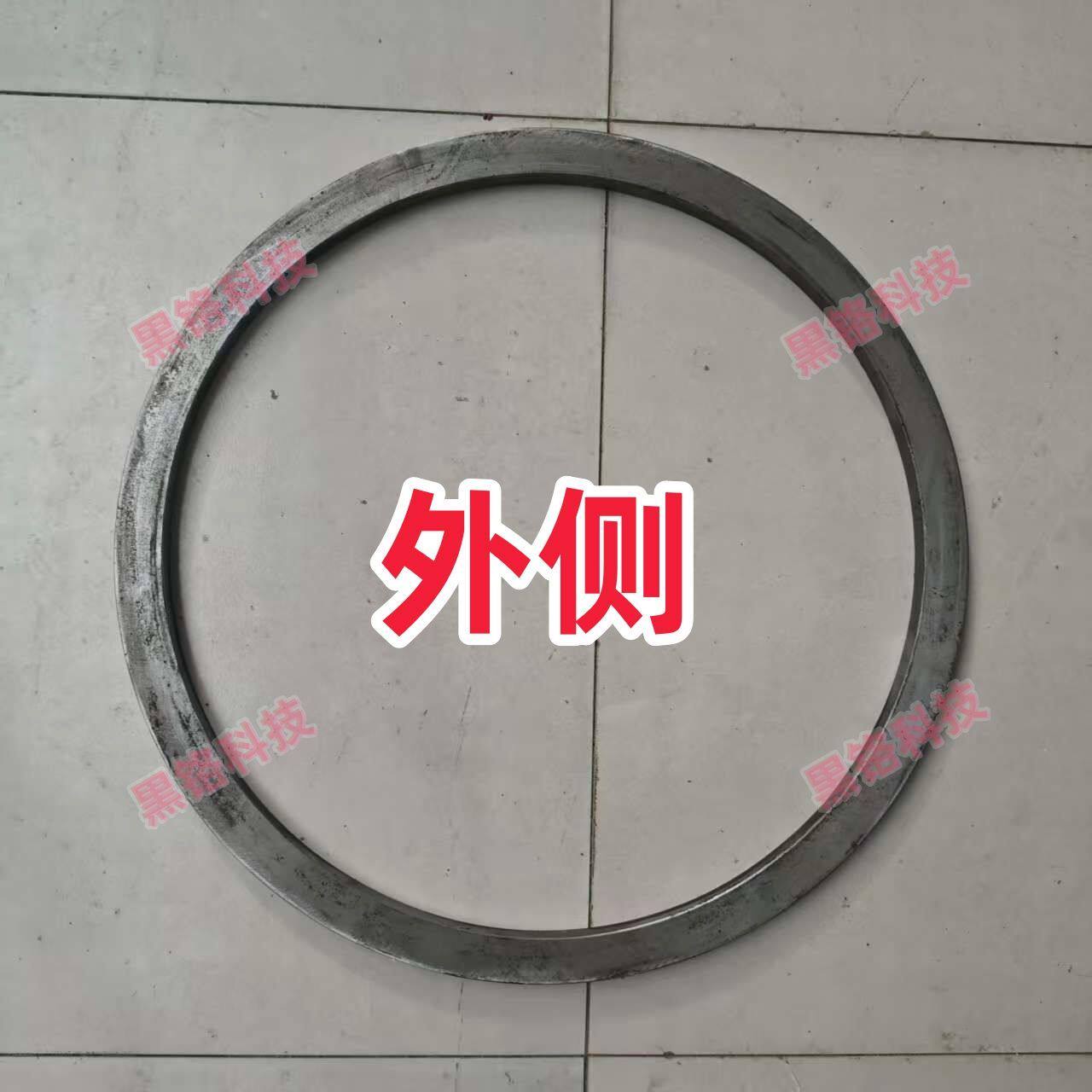 PVC塑料磨粉机压圈瓦片齿板固定内外压圈挡圈磨粉机配件