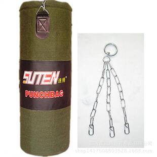 速腾100厘米帆布空沙袋拳击沙包散打搏击训练吊式沙袋自填吊袋