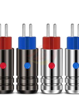 倾音坊QYFANG铍铜极光镀銠0.78插头0.78mm插头W4R灰黄鹂JH16