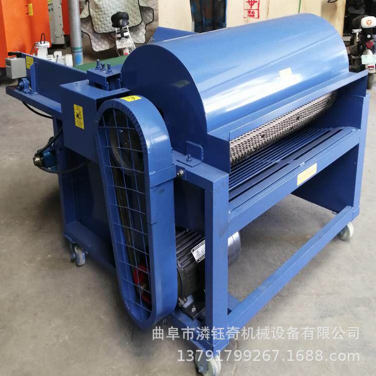 棉花旧被套开松机旧麻袋麻绳打散机钉板式羊毛开花机