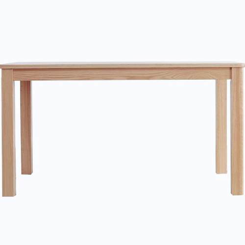 纯K8实木餐桌新中式书原木电脑桌桌中生写字学习桌橡KBD木办公初