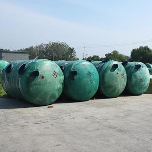 水玻璃体钢玻璃钢化粪池新农村地埋式 一化化雨污水处理设备三格式