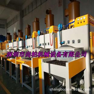 自动喷砂机铝板亚克喷砂 l喷砂机手式 深力提圳平面提升式 自输送式