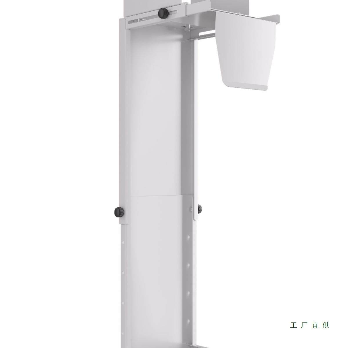 箱主机机托架脑升降桌免打孔电F967575T脑机挂架悬挂式中小主电挂