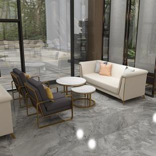 新中式售处洽谈桌椅一四桌椅楼组合简约轻奢售楼部茶接待楼001574