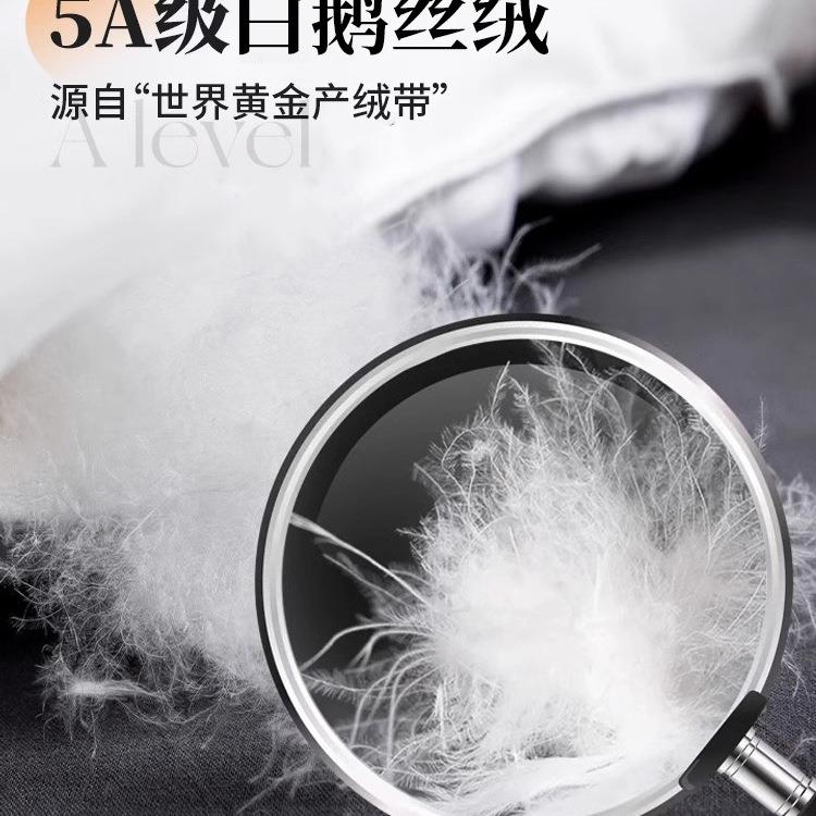 2025新绒加厚保暖冬春秋款被羽绒被非95白鹅绒被芯酒店F98TM78T单