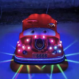 24新款卡通夜车光碰1525碰亲子游乐动电玩具广场发光车扫码启动遥