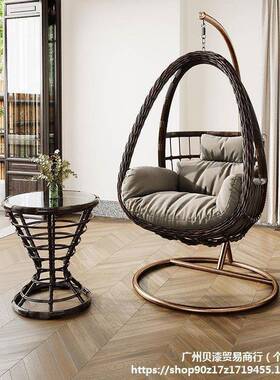网红吊篮藤椅室用内庭千卧室家阳台户外院懒人摇兰ZAH双人吊床椅