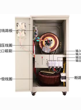 TND单交流稳RLR压低器220v家用稳压器2kva全铜超压相0120v-260数