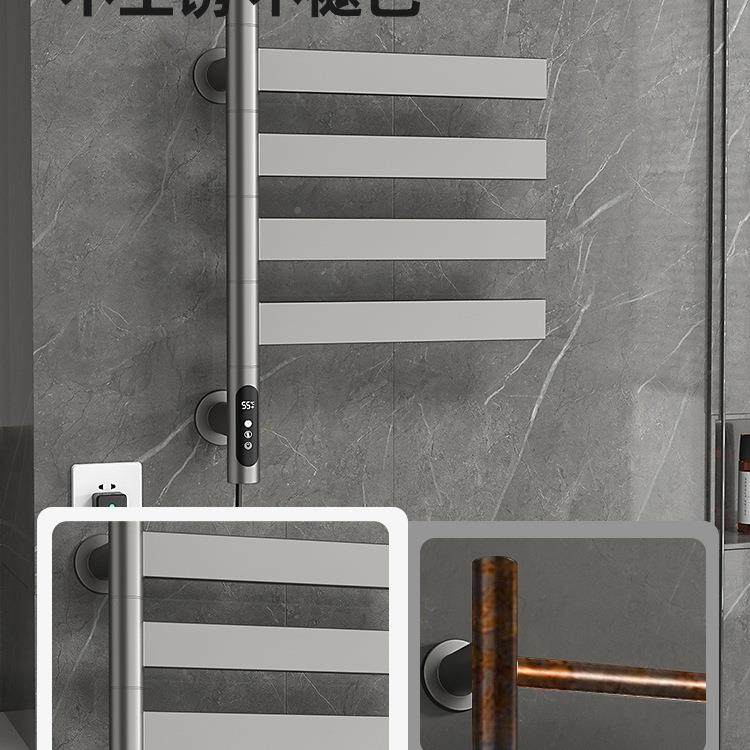 转式电热毛巾架能除旋湿纤家用卫生间碳维电动加热烘干智架免QKZ,家装主材,智能毛巾架/浴巾架,淘宝优惠券,粉丝福利购,淘宝优惠卷