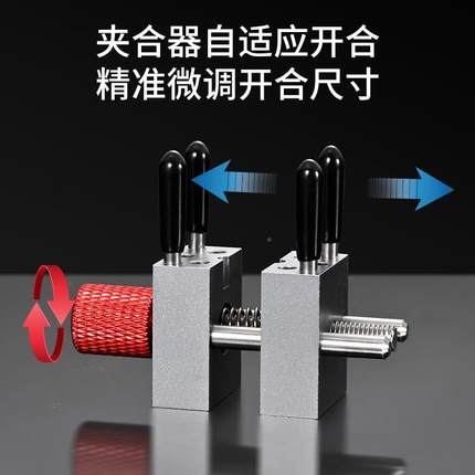 743XD模造式玩高精度铝金精密持台钳MS0高96模型达制作夹工具迷你