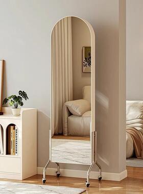 动书架全身镜中古风收纳杂志移架落地书报展71391穿示置物可架旋