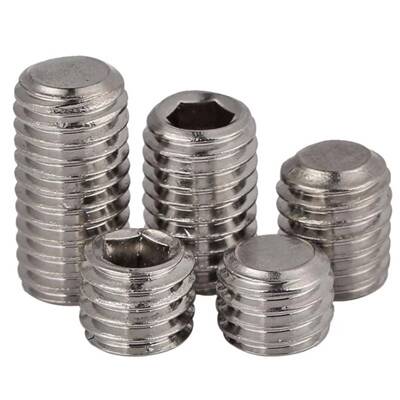 280pcs锈米钢3不04英459美制凹端内六紧盯止付螺丝角组合套装机紧