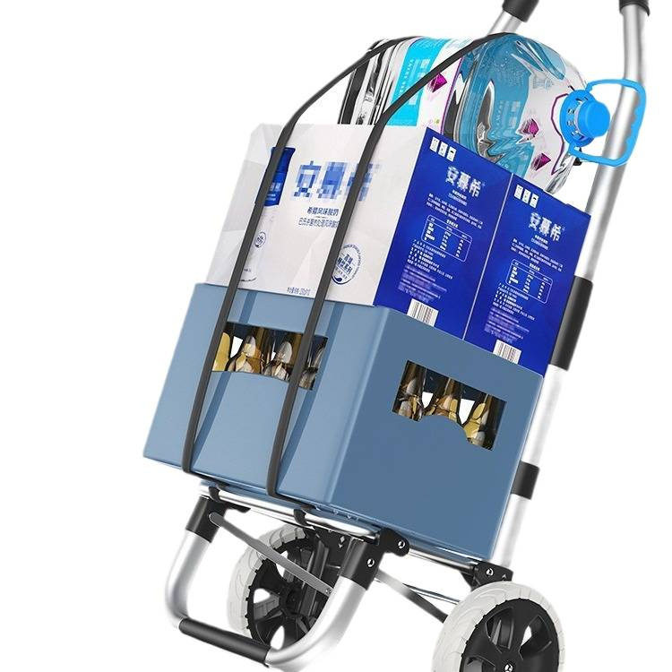 爬楼折叠铝合金买菜车