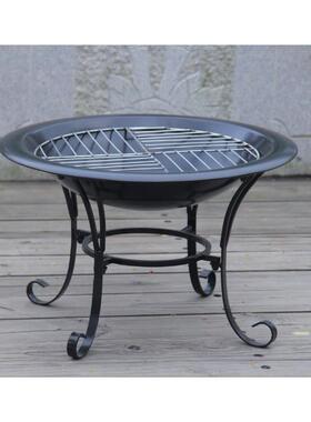 室内烤火烤炉外炭炉烧架家用火盆架冬户天取暖器烤无烟tb-53739碳