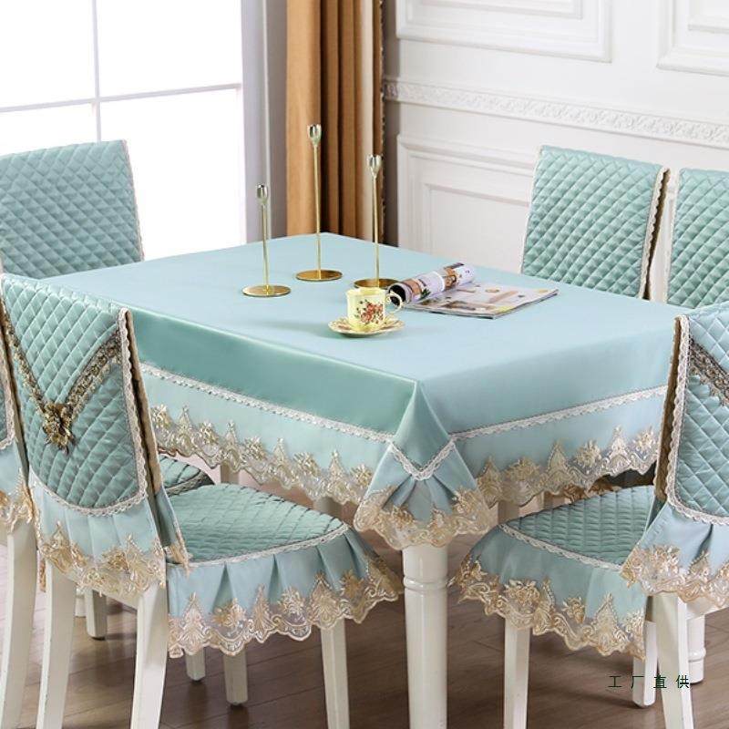 档桌布高布家用椅子套罩2罩025椅套餐桌餐椅套蕾丝艺F96TTH9T凳子
