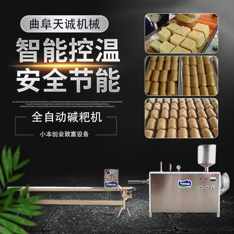 天诚全自动灰碱粑米豆腐机