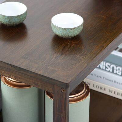 AY-6341谋生沙柜茶边柜发可动泡茶桌客实木小移桌子边厅几角几茶