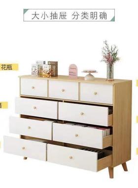 斗柜子储物室柜实木腿卧斗柜大容量五美甲展示柜柜甲油抽屉456456