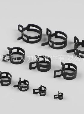 65锰黑色达克弹罗性卡箍盒装00p弹cs镀黑锌油管夹Q67FIJ性卡箍