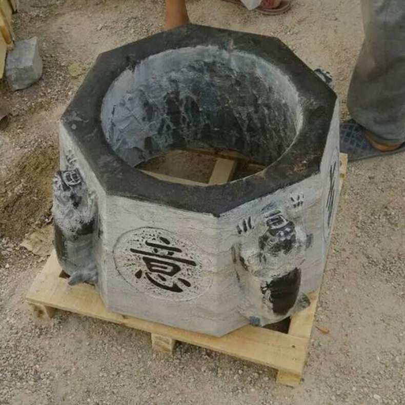 批量销售青石石雕井口庭院景观
