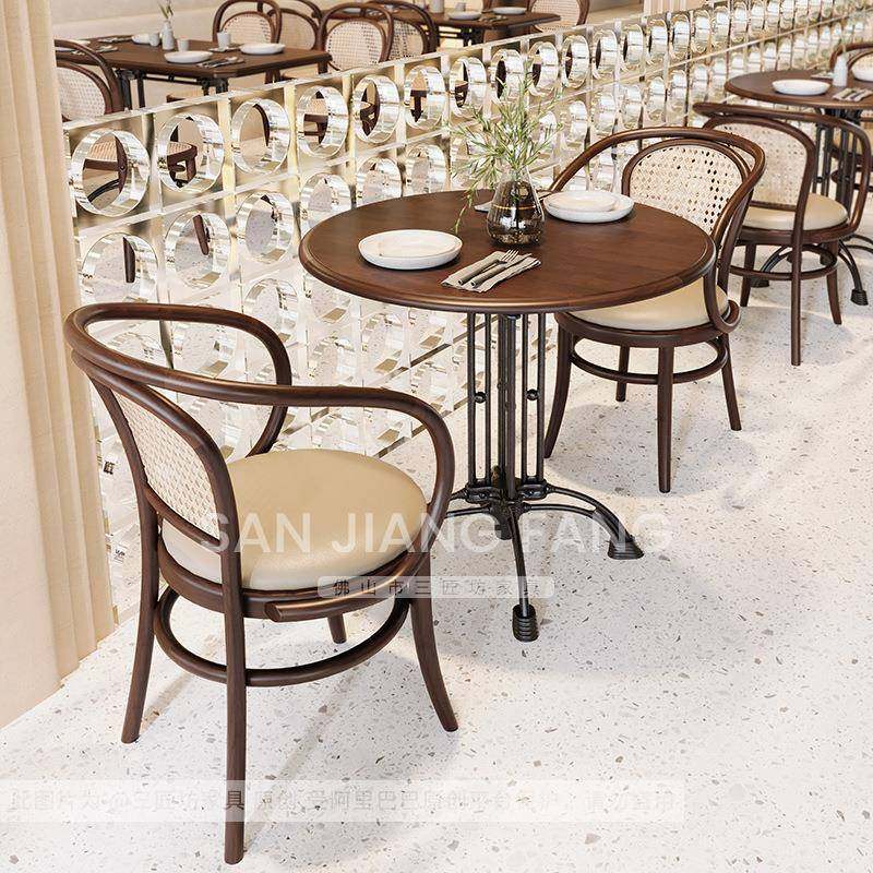 实木商用桌椅复古茶餐厅座吧沙发卡酒馆餐饭店餐饮藤编餐椅桌组合,农机/农具/农膜,其它农用工具,淘宝优惠券,粉丝福利购,淘宝优惠卷